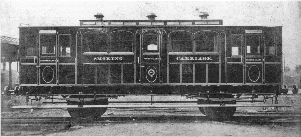 Stockton & Darlington Railway Smoking Carriage