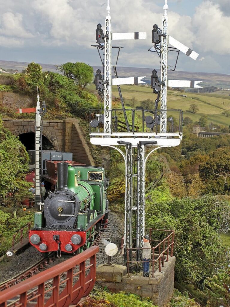 Runswick Bay model railway