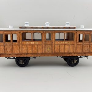 S&DR Smoking Carriage model