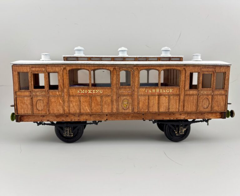 S&DR Smoking Carriage model