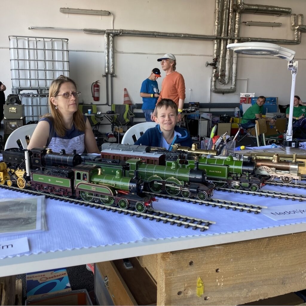 Jana & Patrick at Popradske Modelarske Den, Poprad Slovakia